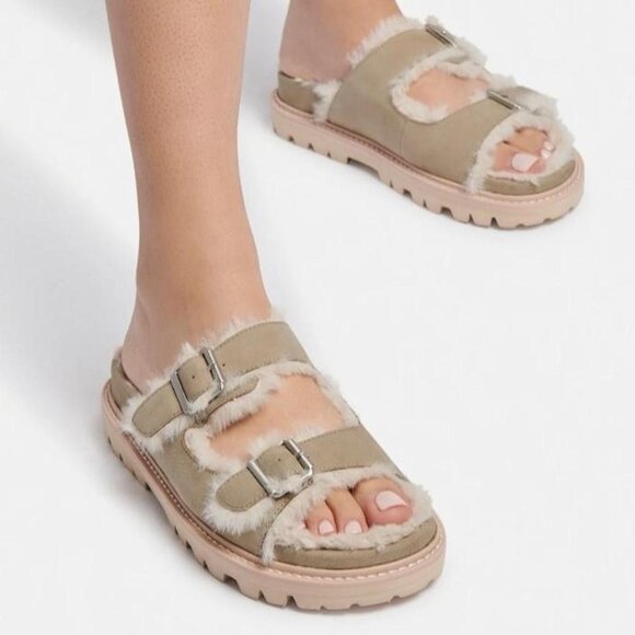 NIB [Dolce Vita] Neelo Slip-On Indoor/Outdoor Platform Sandals Womens Sz 8.5 - Picture 9 of 9